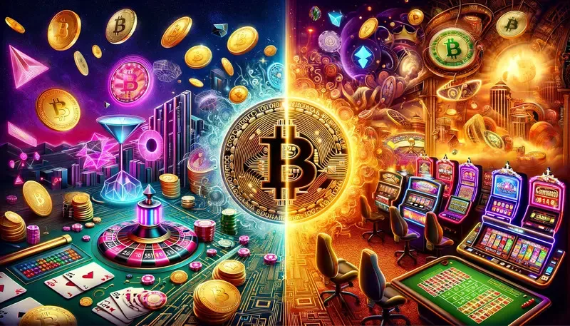 cryptocurrency vs traditional casino