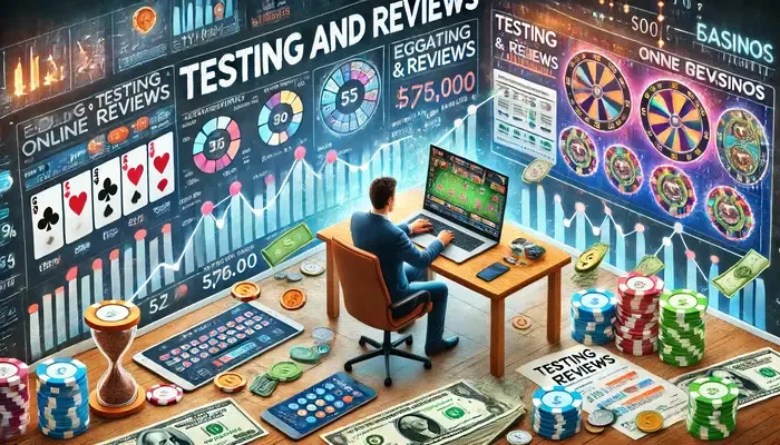 Setup für Online-Casino-Tests