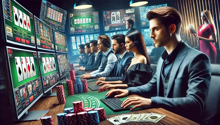 Online casino gaming